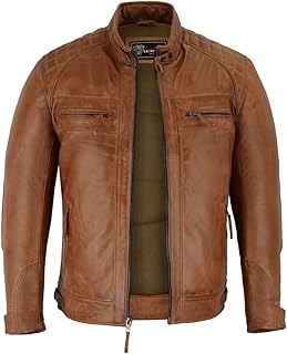 Men's Brown Leather Jacket