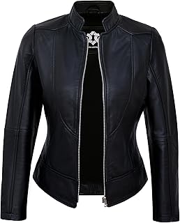 Women's Black Leather Jacket