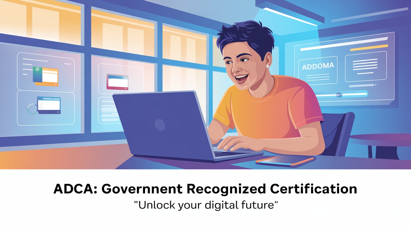 ADCA Course – Build Your Digital Career with Government Recognition