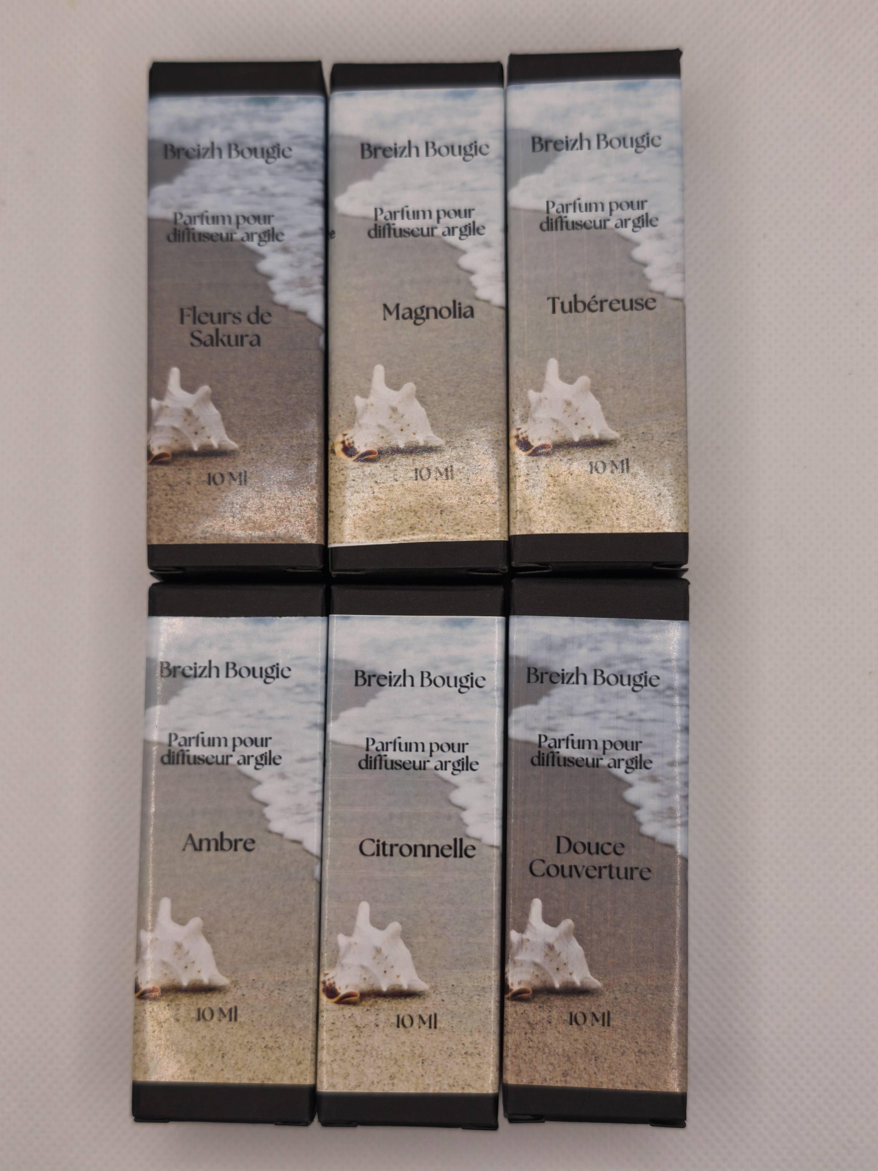 Parfums pour diffuseur en argile