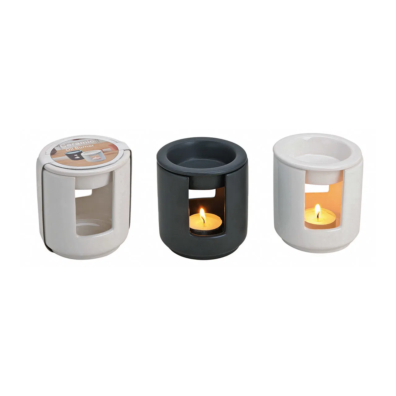 Brûleur à bougie en céramique