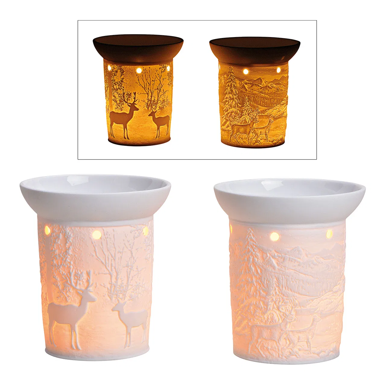 Diffuseur de parfum en porcelaine