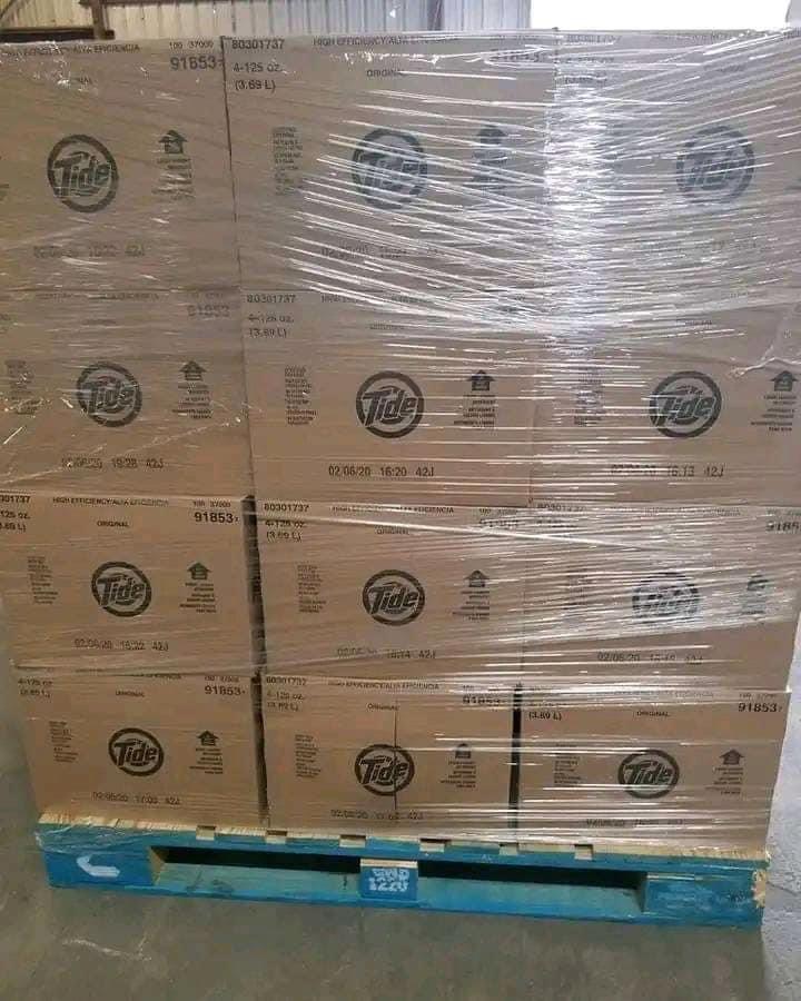 Cleaning detergent pallets for sale