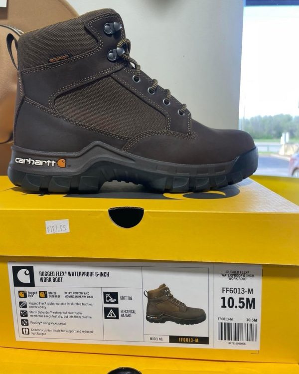 Carhartt Rugged Flex Waterproof 6-Inch Work Boot