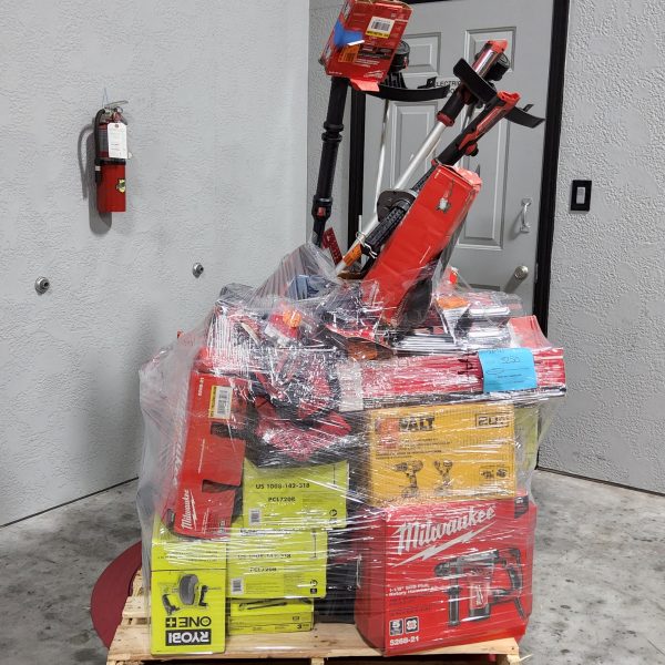 MIXED TOOL PALLET – LOT ID: 330225 – AS-IS Untested Customer Returns
