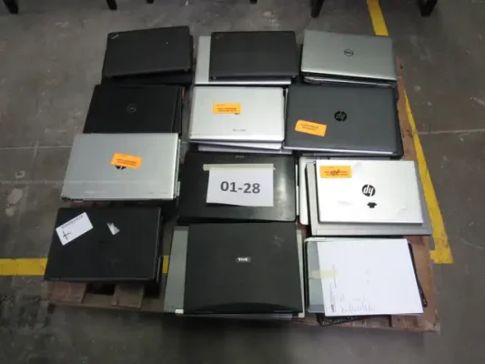 Dell, Mac Book, Hp & Lenovo laptop pallets