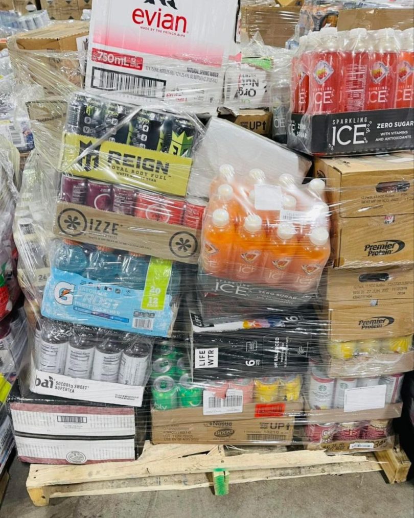 Mixed Beverages Wholesale Pallet