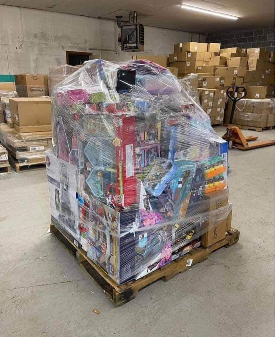 mixed toy pallets for sale