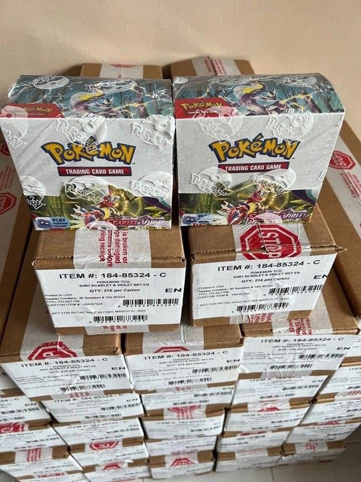Wholesale Pokémon Card Pallets