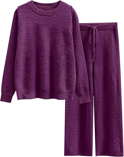 Purple Cozy Loungewear Set