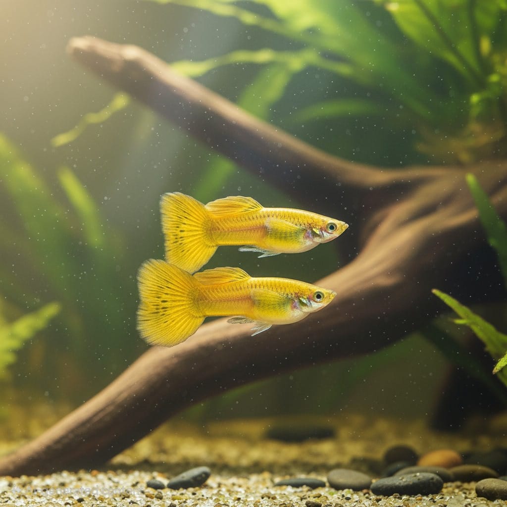 24K Golden Guppy