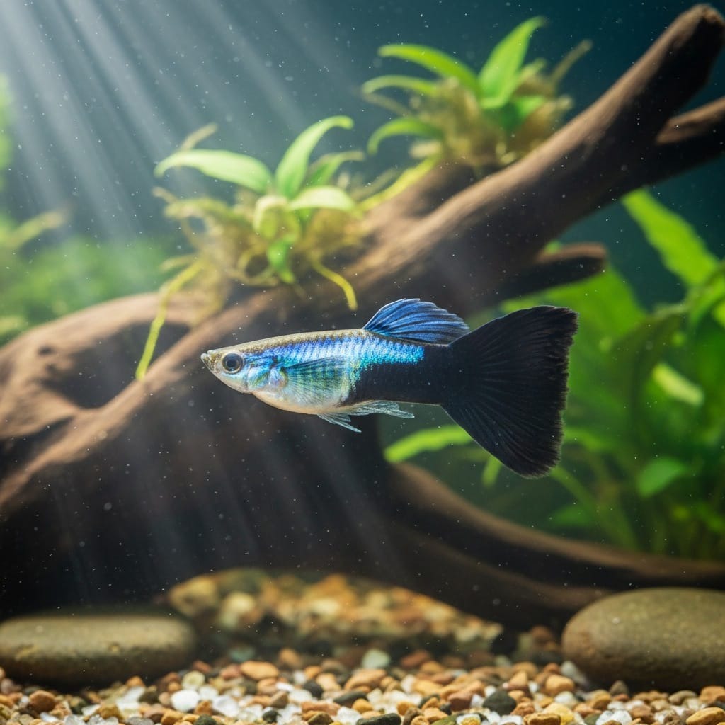 Tuxedo Guppy