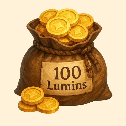 Bag of 100 Lumins