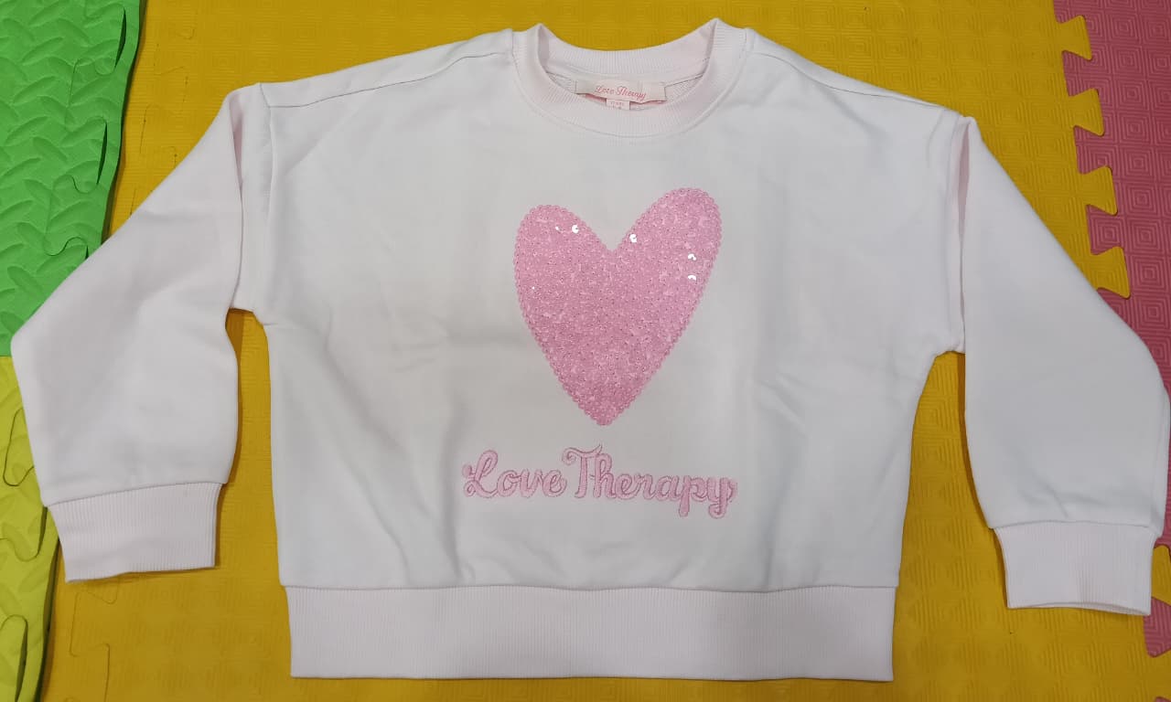 Girls Embellished Sweatshirt 