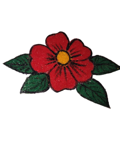 Decorative Flower Ready Rangoli