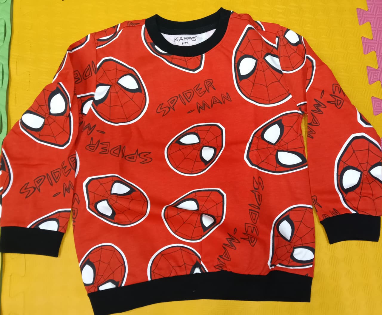 Unisex Spider-Man Print Sweatshirt with Pants