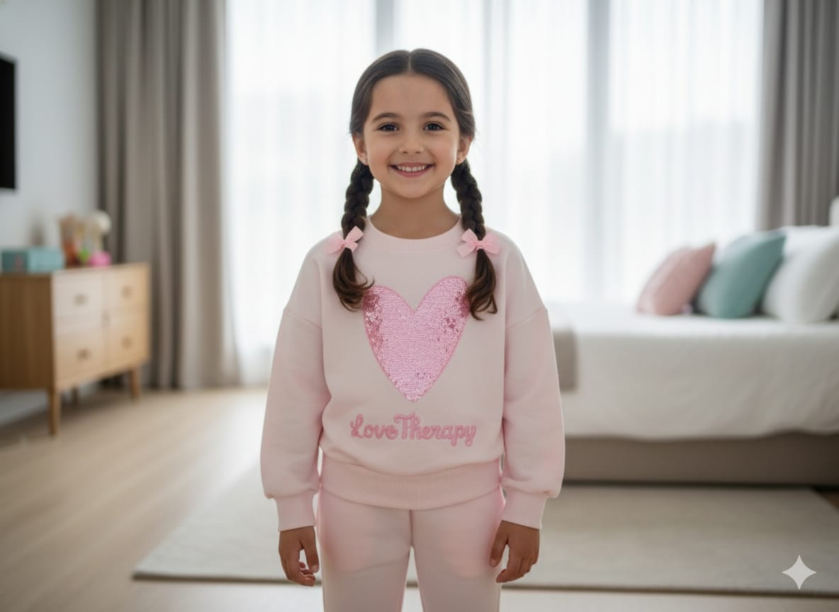 Girls Embellished Sweatshirt 