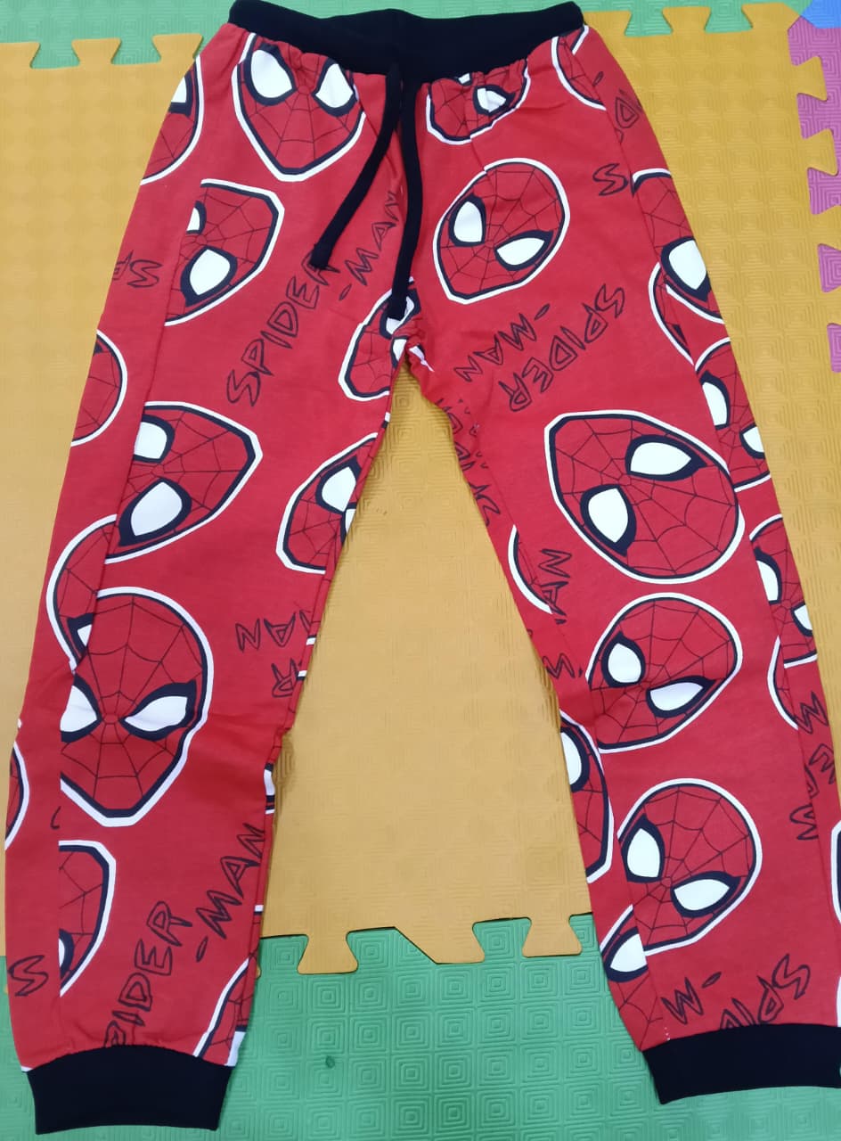 Unisex Spider-Man Print Sweatshirt with Pants