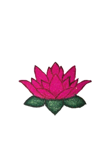 Lotus Flower Rangoli Design