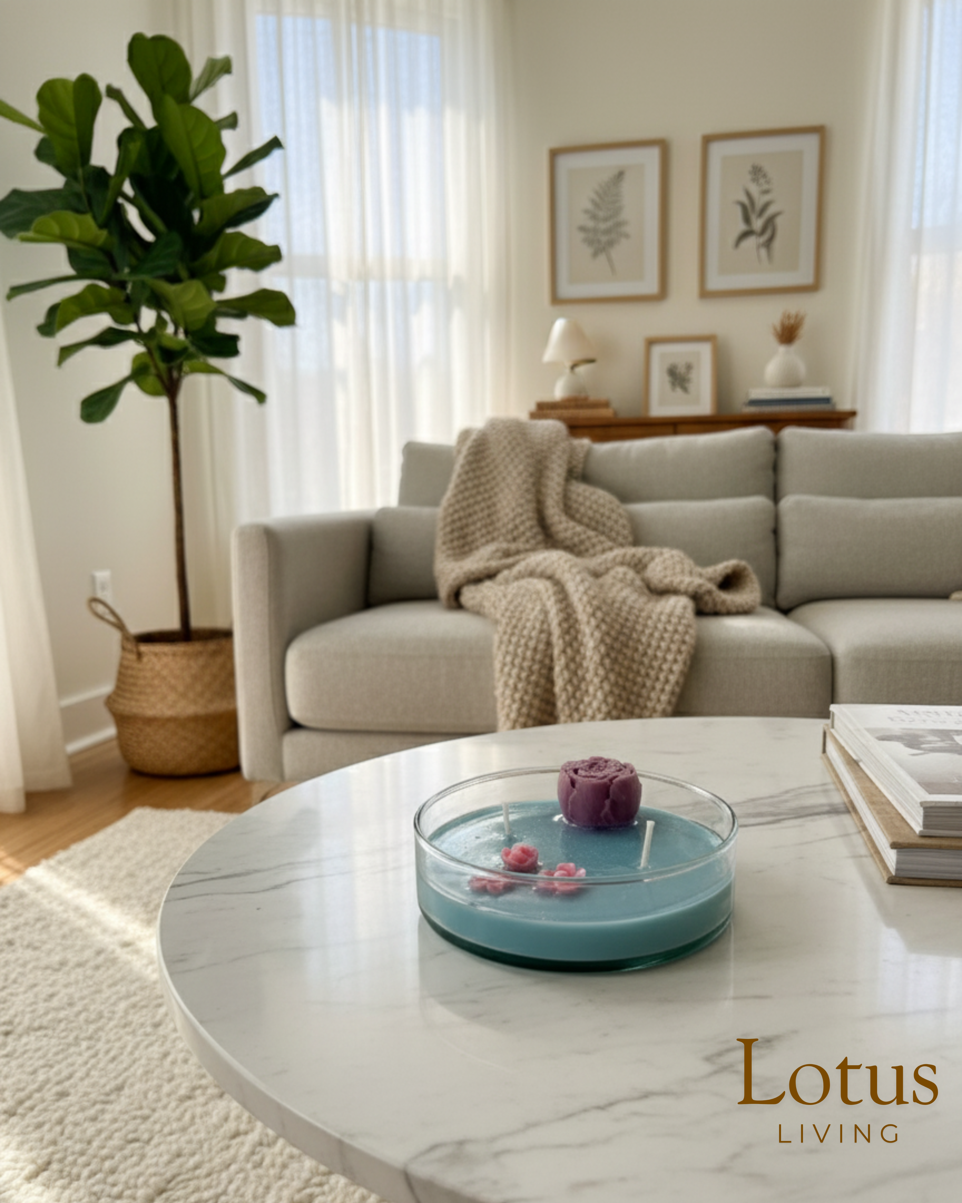 Decorative Candle Bowl