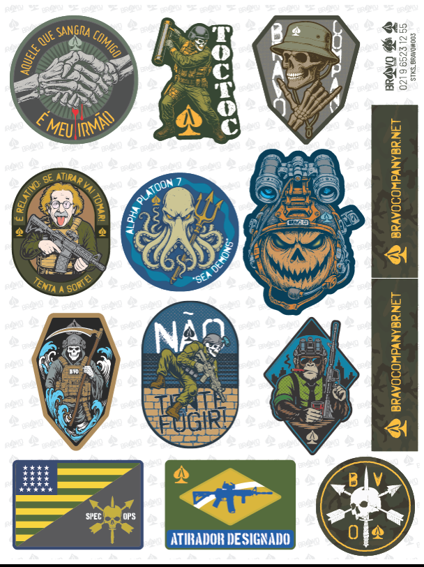 STICKERS BRAVO