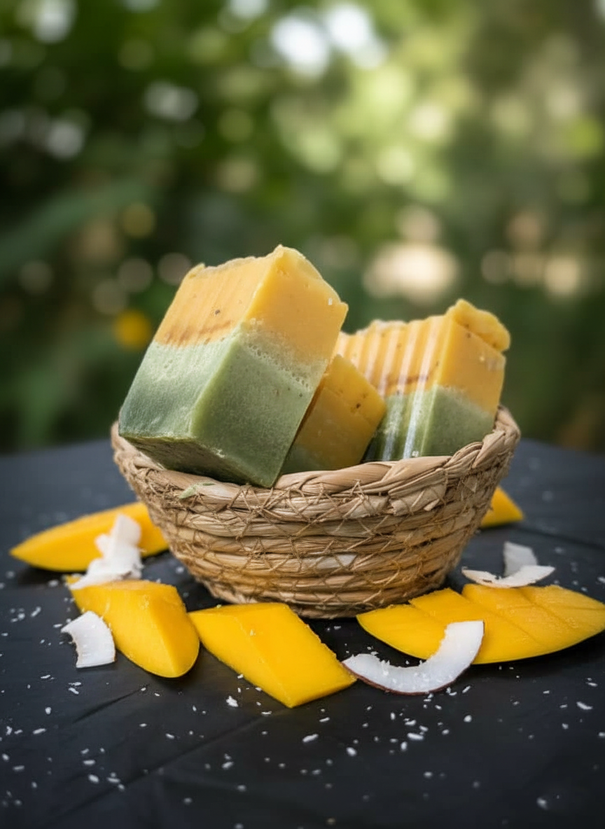  Mango and Coconut Soap
