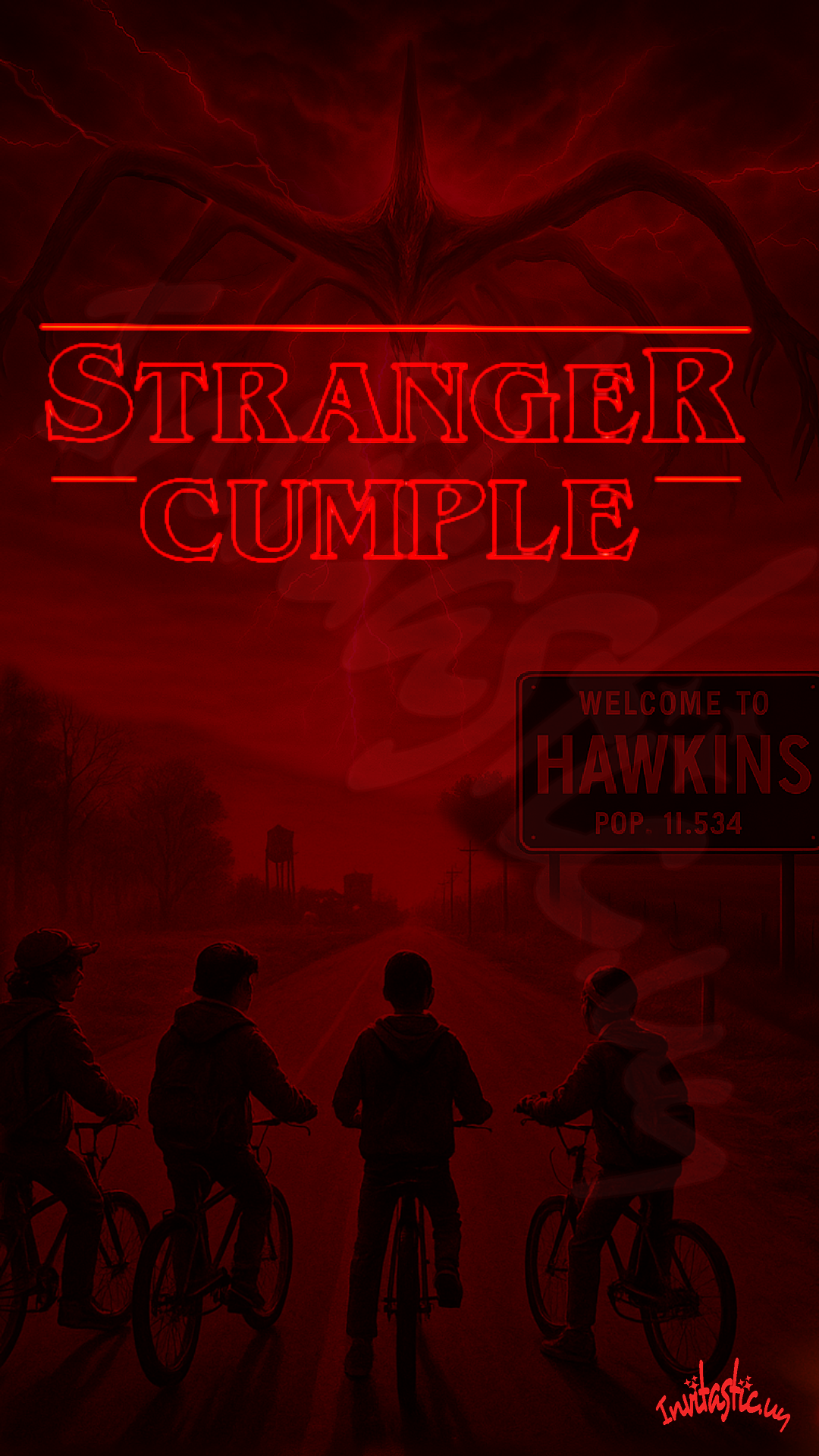 Stranger Things - Stranger Cumple (ST002)