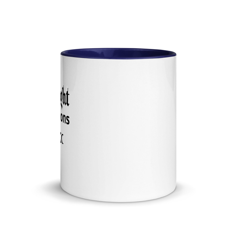 Late Night Valuations White Colored Inside Mug