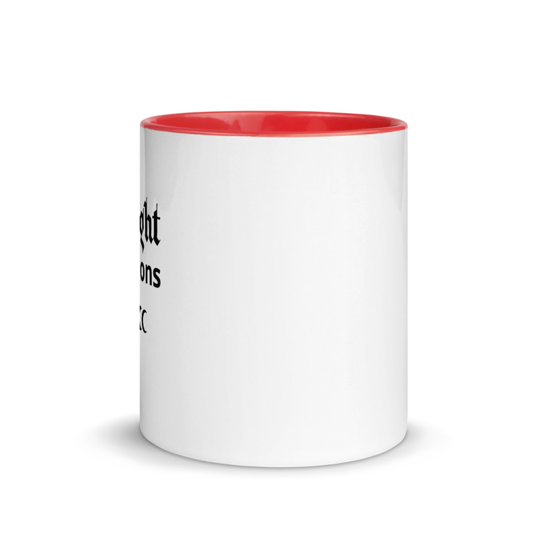 Late Night Valuations White Colored Inside Mug