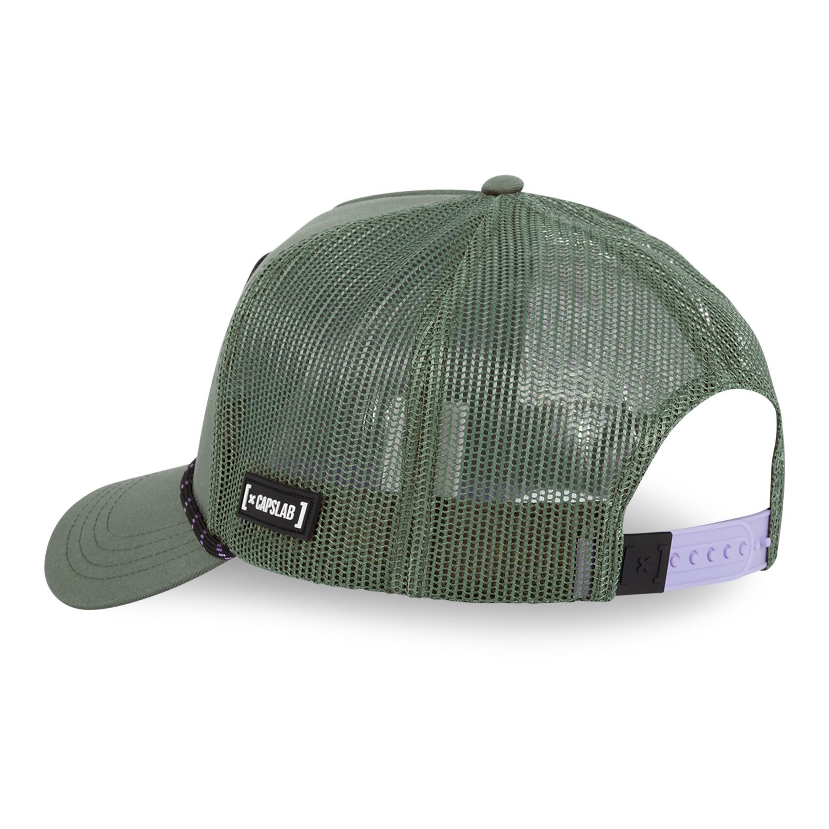 Casquette Trucker Dragon Ball Super Goku Snapback Kaki - Capslab