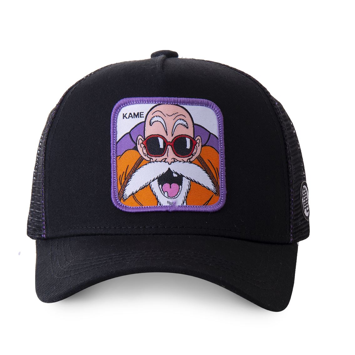 Casquette Trucker Dragon Ball Z Tortue Geniale Snapback Noir Capslab