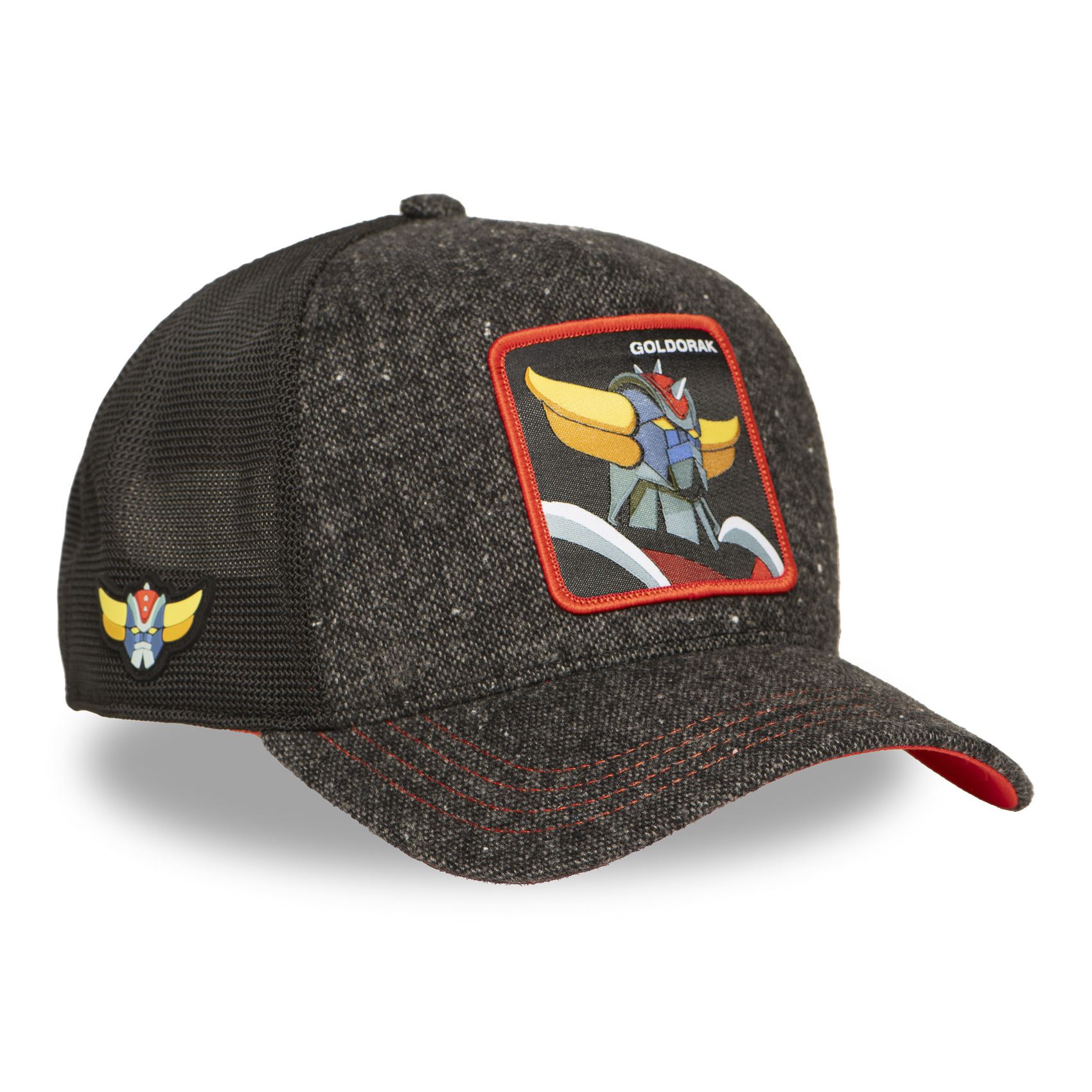 Casquette Trucker Robot Grendizer Goldorak Snapback noir- CAPSLAB