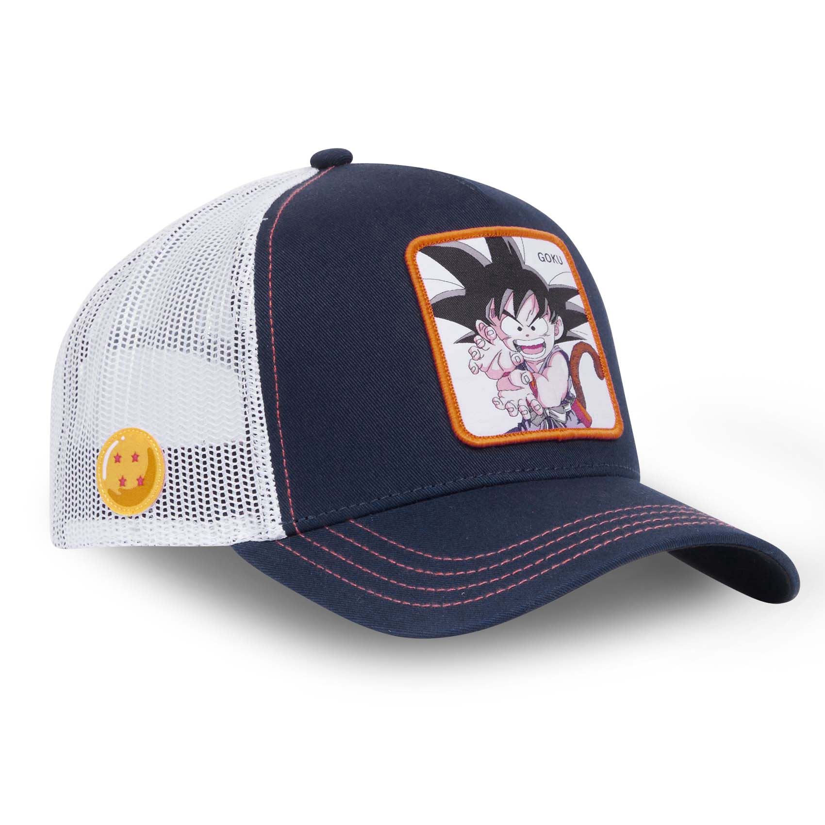 Casquette Trucker Goku Ct Bleu Snapback - CAPSLAB