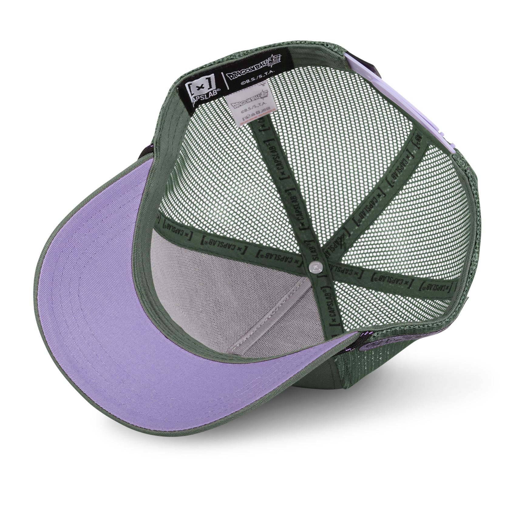 Casquette Trucker Dragon Ball Super Goku Snapback Kaki - Capslab
