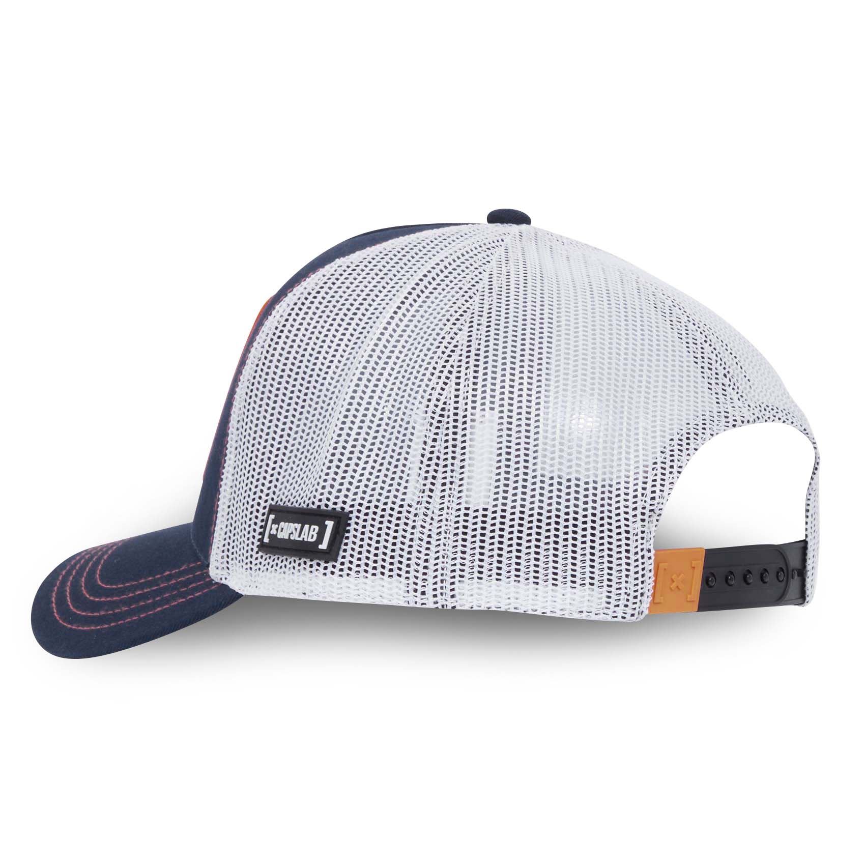 Casquette Trucker Goku Ct Bleu Snapback - CAPSLAB