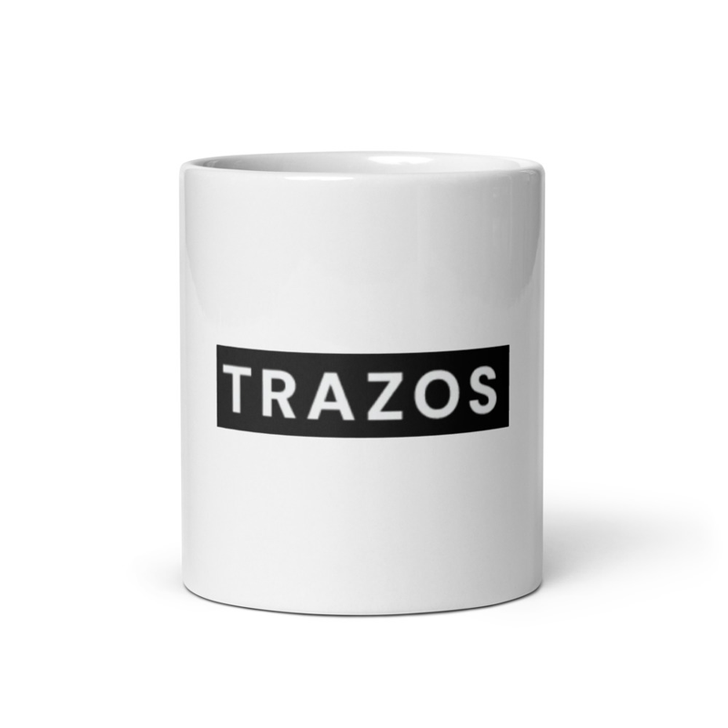 Taza Blanca Brillante