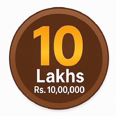 10,00,000