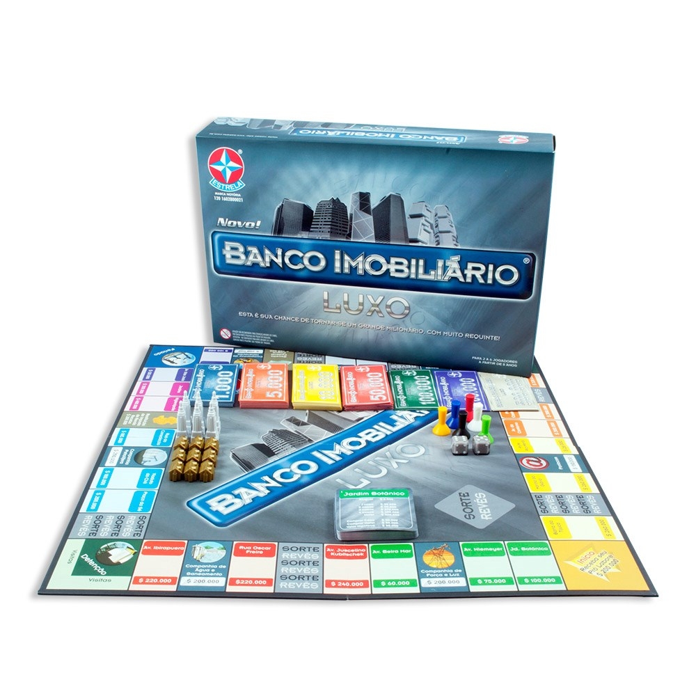 Banco Imobiliário Luxo