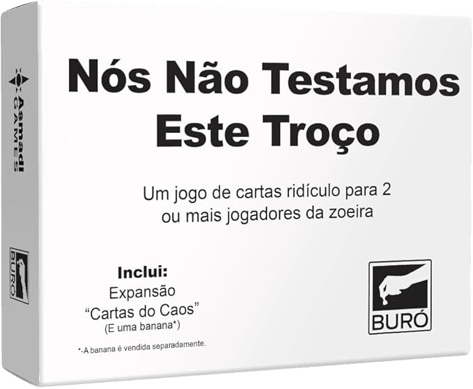Nós Não Testamos Este Troço
