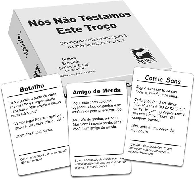 Nós Não Testamos Este Troço