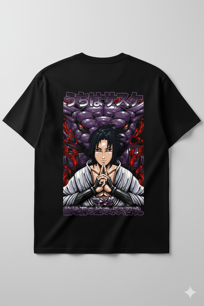 Camiseta Anime Naruto Uzumaki - Modo Sábio Sage Mode - Chakra Laranja