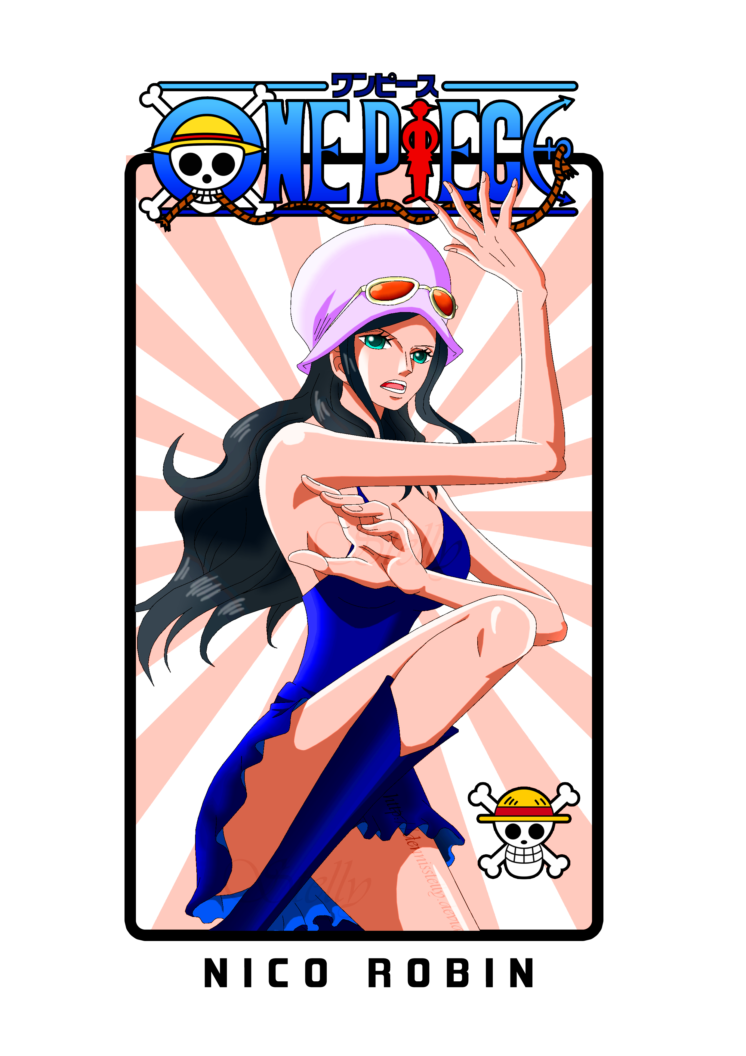 Estampa Painel Decorativo One Piece