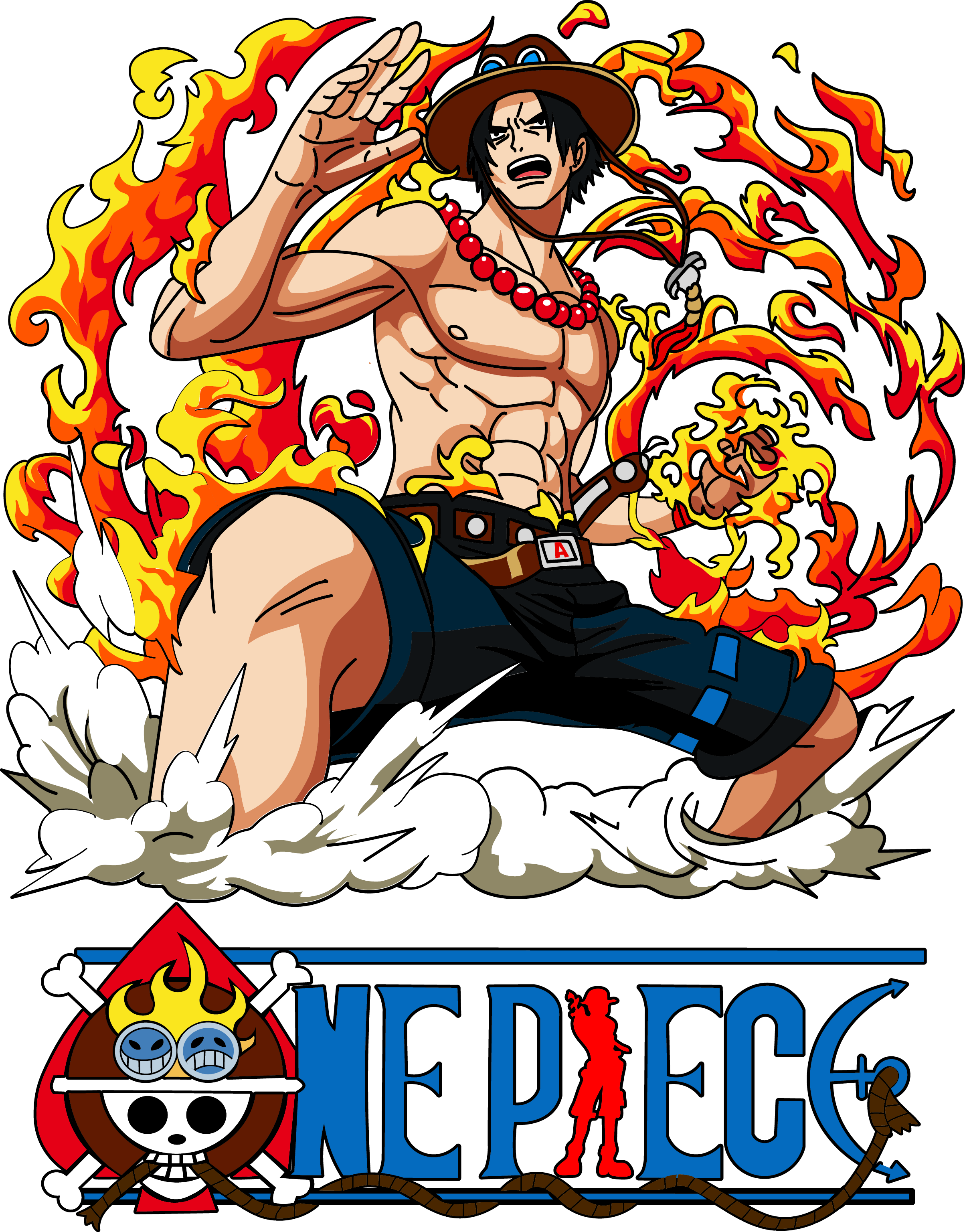 Estampas One Piece Luffy