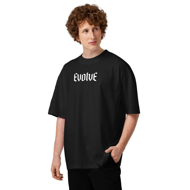 Evolve's organic oversized high neck t-shirt