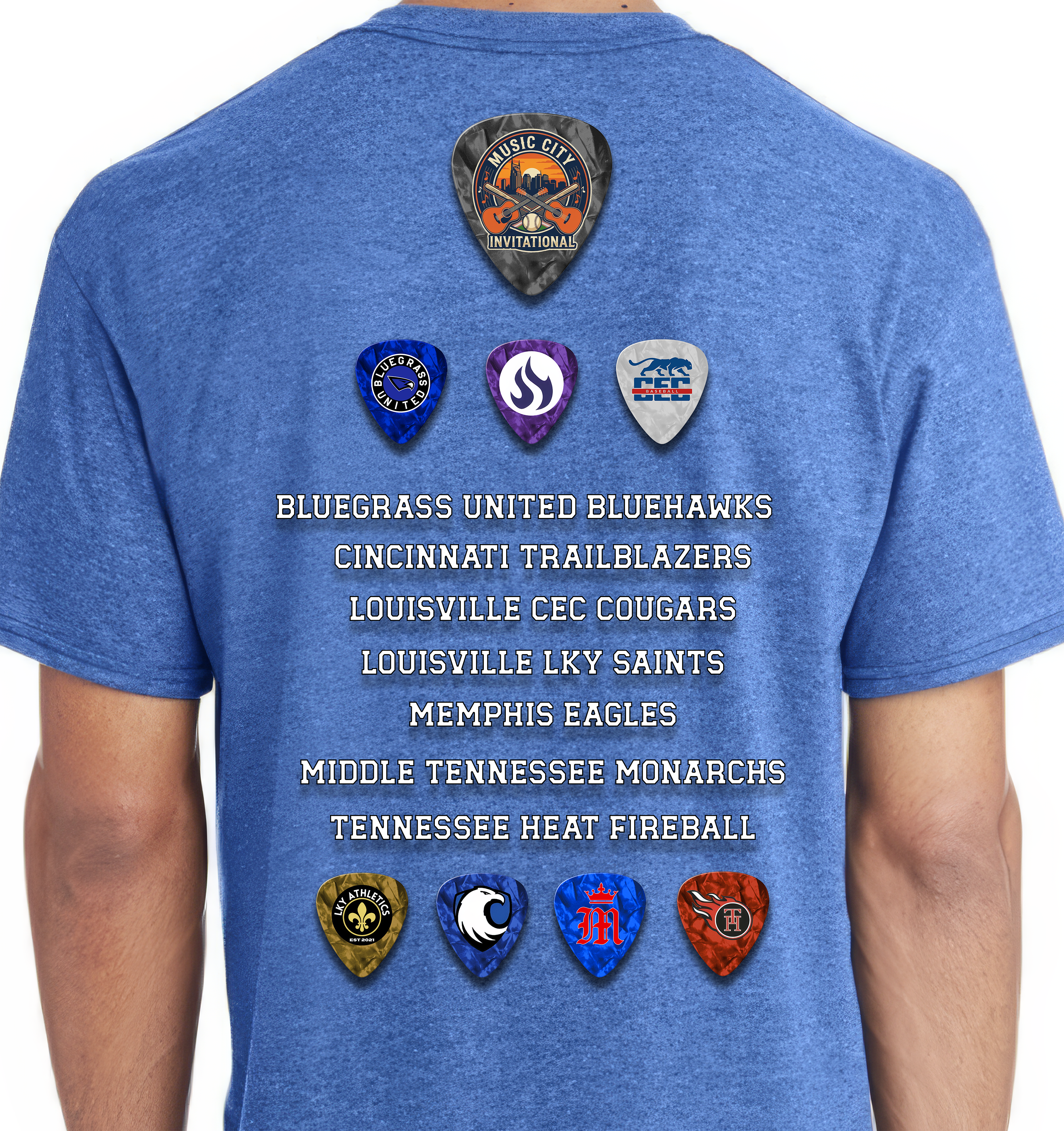 Music City Invitationals T-shirt