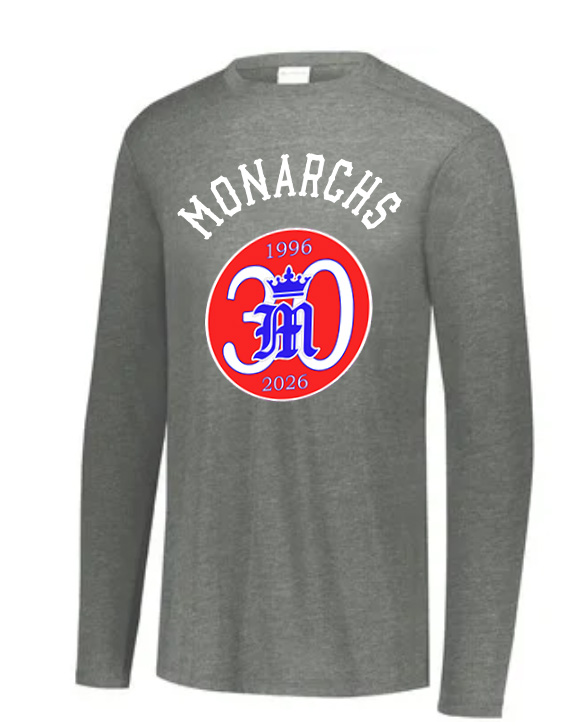 Monarchs 30th Anniversary Celebration LS Shirt