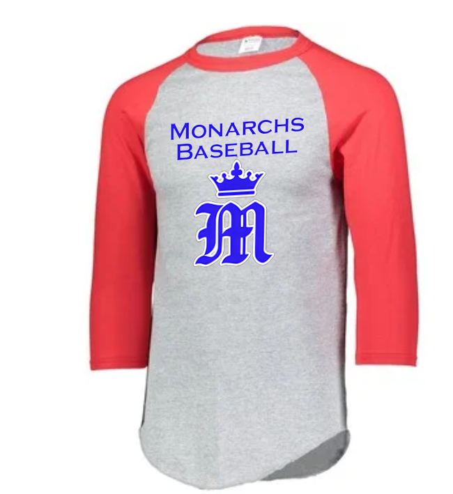 Monarchs Baseball Raglan Shirt