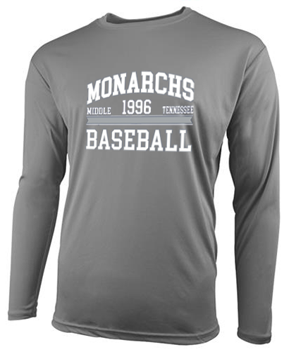 Long Sleeve Performance Shirt Collegiate 1996 Logo