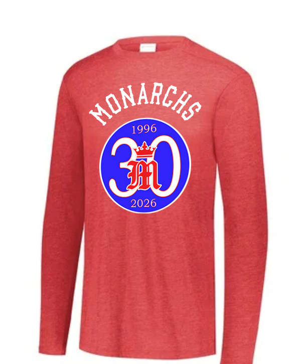 Monarchs 30th Anniversary Celebration LS Shirt