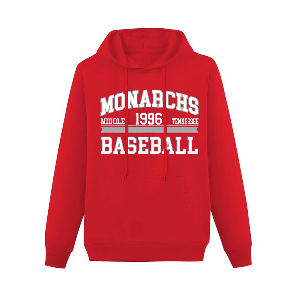 Monarchs Baseball Collegiate 1996 Style Hoodie